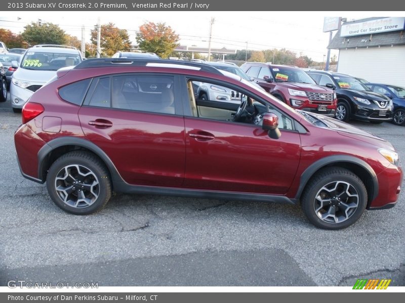 Venetian Red Pearl / Ivory 2013 Subaru XV Crosstrek 2.0 Premium