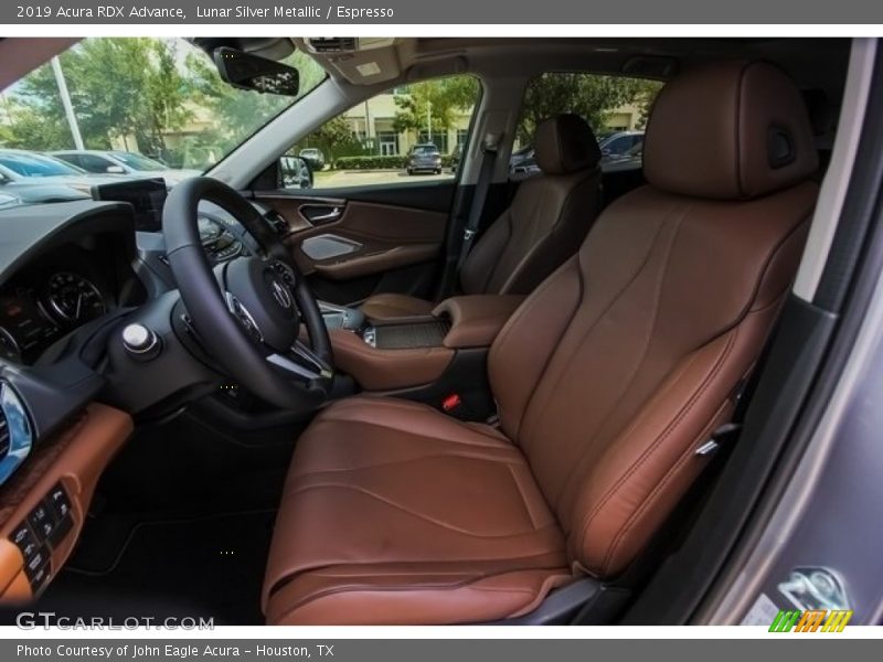 Lunar Silver Metallic / Espresso 2019 Acura RDX Advance