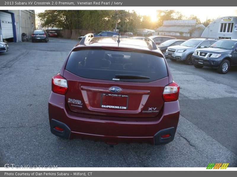 Venetian Red Pearl / Ivory 2013 Subaru XV Crosstrek 2.0 Premium