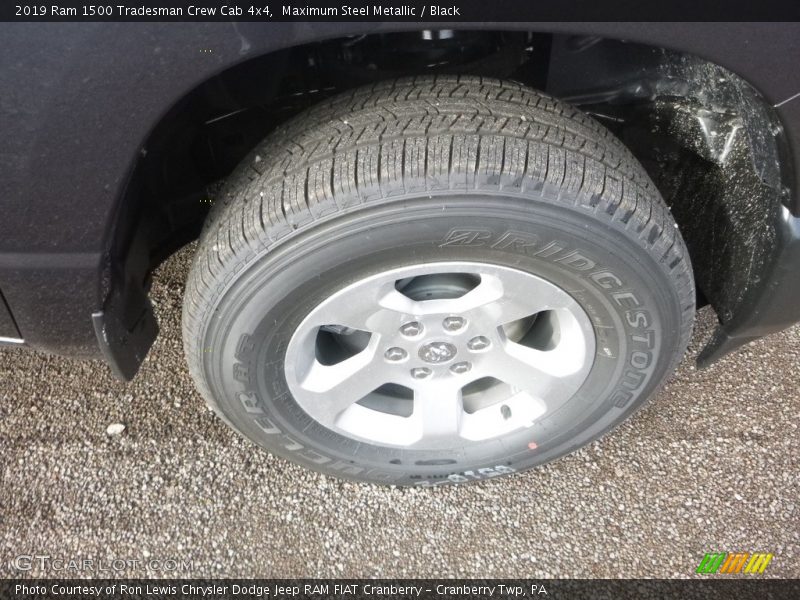 Maximum Steel Metallic / Black 2019 Ram 1500 Tradesman Crew Cab 4x4