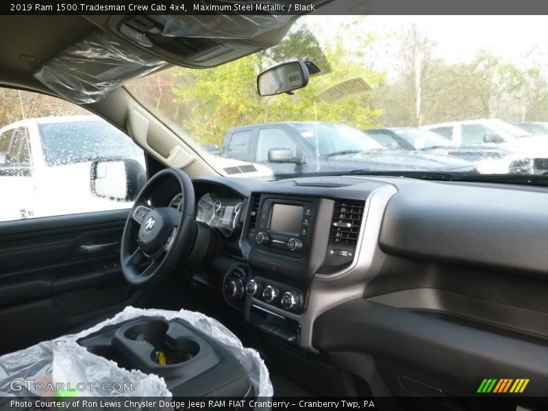 Maximum Steel Metallic / Black 2019 Ram 1500 Tradesman Crew Cab 4x4