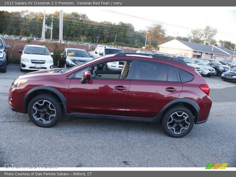 Venetian Red Pearl / Ivory 2013 Subaru XV Crosstrek 2.0 Premium