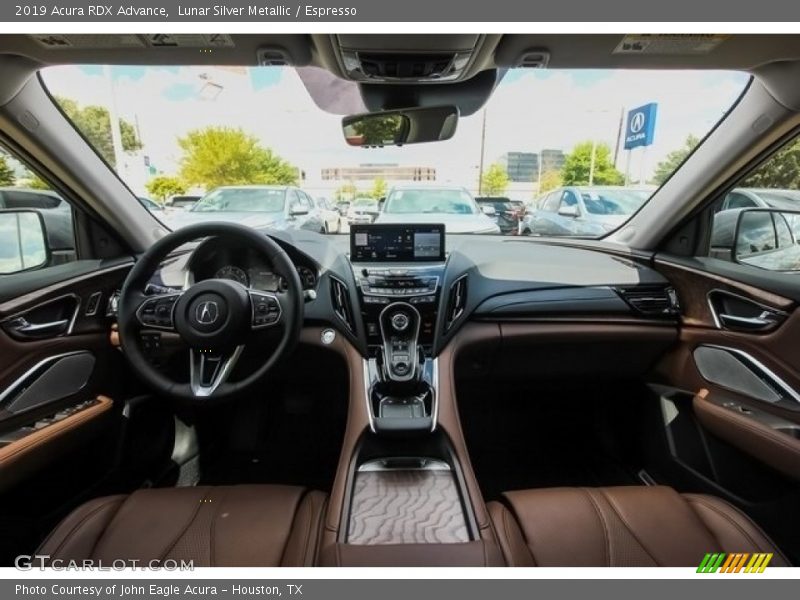 Lunar Silver Metallic / Espresso 2019 Acura RDX Advance