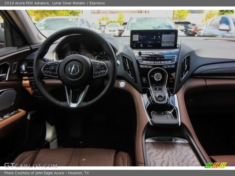 Lunar Silver Metallic / Espresso 2019 Acura RDX Advance