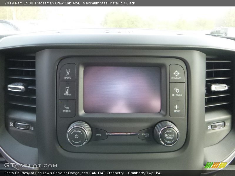 Maximum Steel Metallic / Black 2019 Ram 1500 Tradesman Crew Cab 4x4