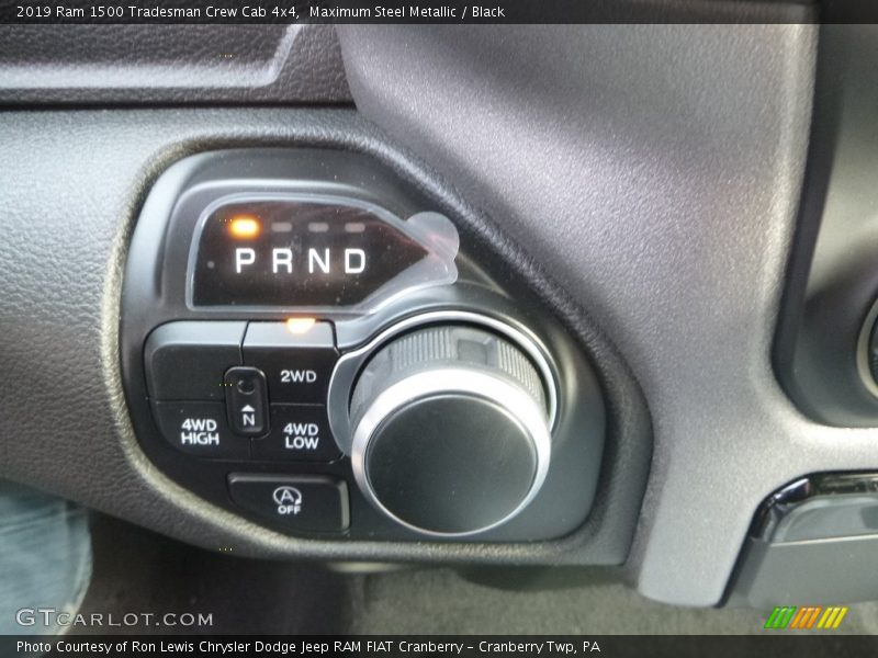 Maximum Steel Metallic / Black 2019 Ram 1500 Tradesman Crew Cab 4x4