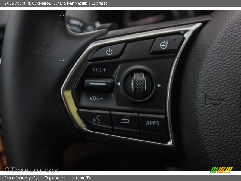 Lunar Silver Metallic / Espresso 2019 Acura RDX Advance