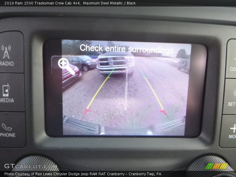 Maximum Steel Metallic / Black 2019 Ram 1500 Tradesman Crew Cab 4x4