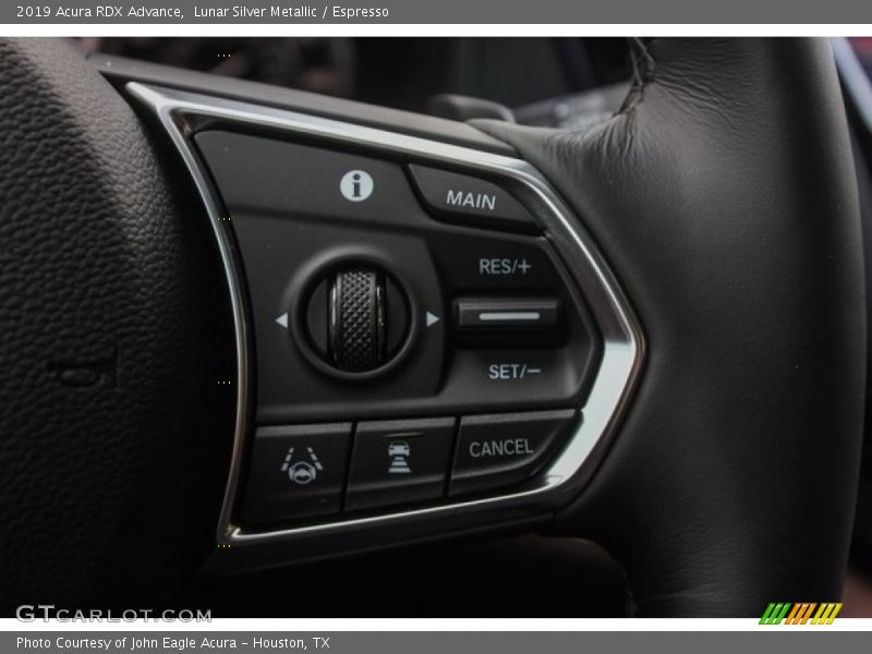 Lunar Silver Metallic / Espresso 2019 Acura RDX Advance