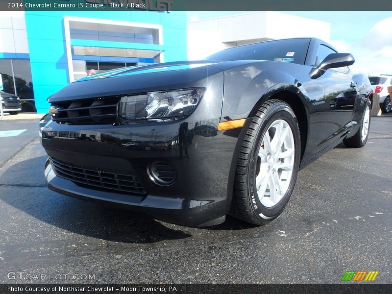Black / Black 2014 Chevrolet Camaro LS Coupe