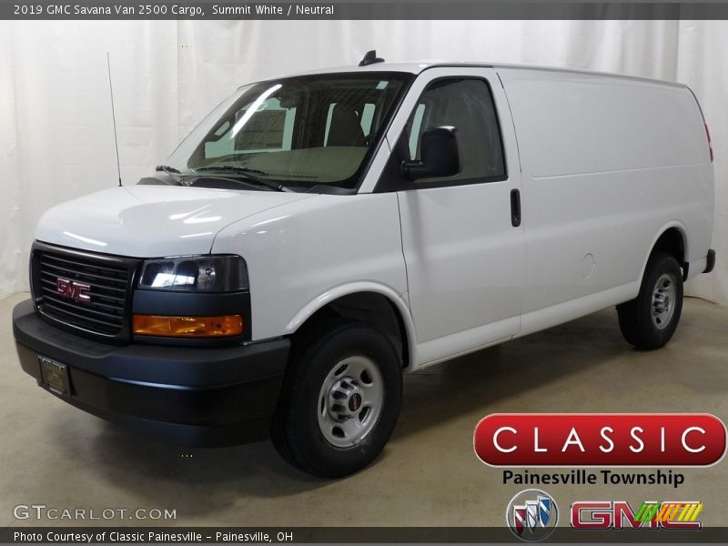 Summit White / Neutral 2019 GMC Savana Van 2500 Cargo