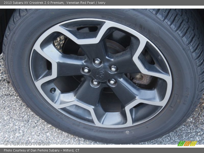 Venetian Red Pearl / Ivory 2013 Subaru XV Crosstrek 2.0 Premium