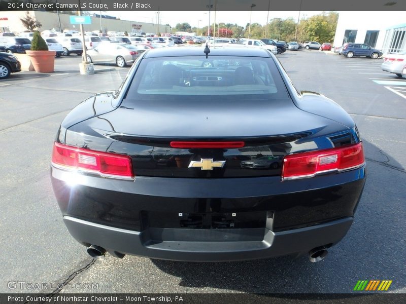 Black / Black 2014 Chevrolet Camaro LS Coupe