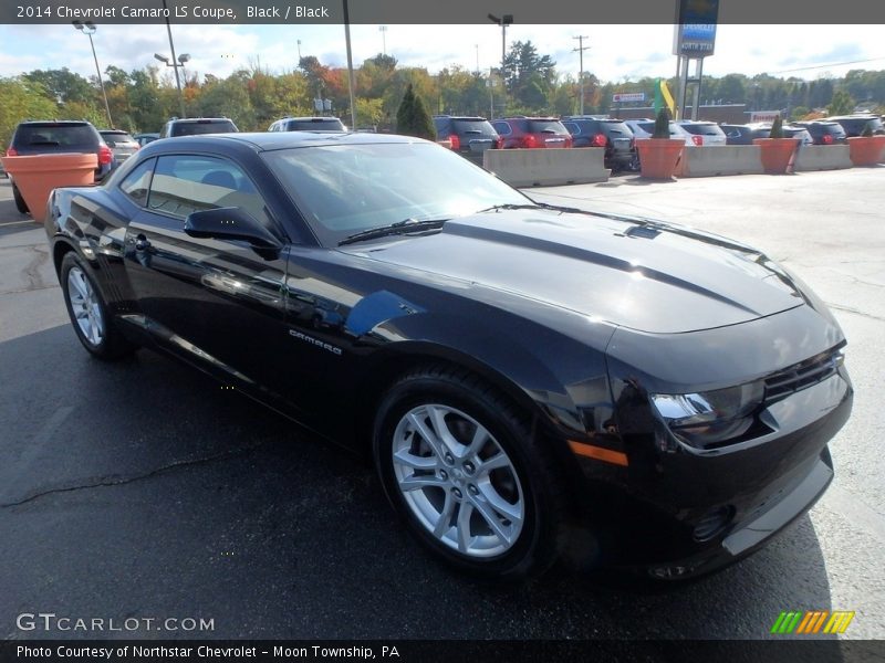 Black / Black 2014 Chevrolet Camaro LS Coupe