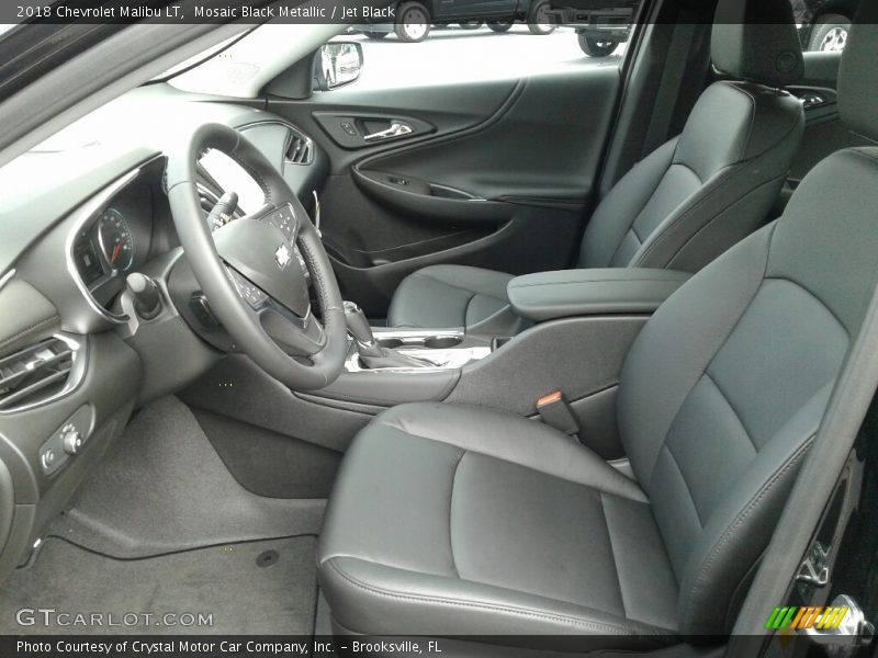 Mosaic Black Metallic / Jet Black 2018 Chevrolet Malibu LT