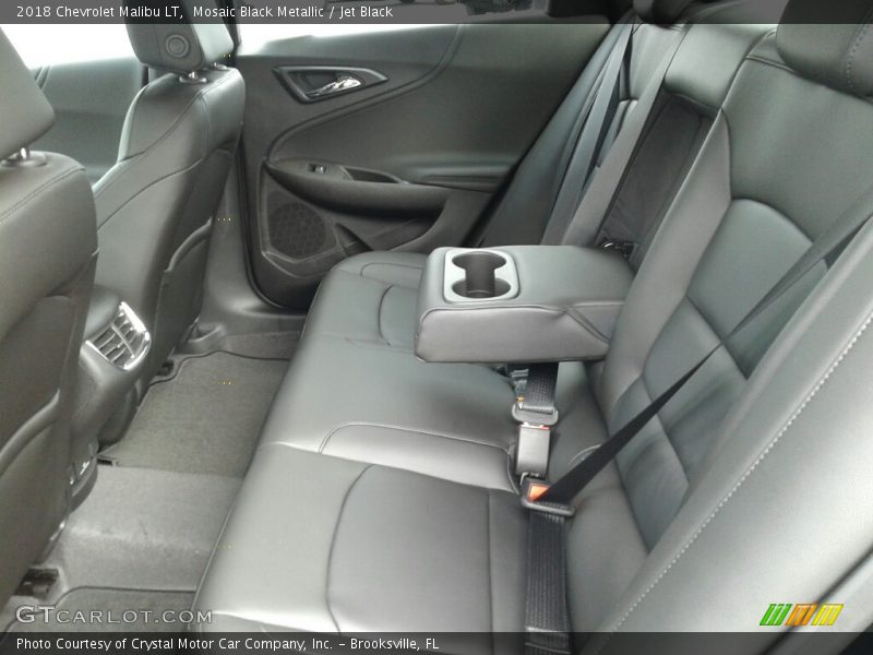 Mosaic Black Metallic / Jet Black 2018 Chevrolet Malibu LT