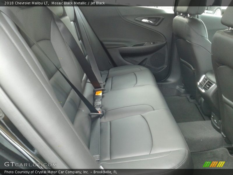 Mosaic Black Metallic / Jet Black 2018 Chevrolet Malibu LT