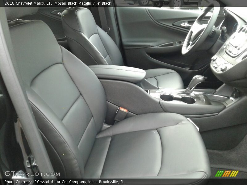 Mosaic Black Metallic / Jet Black 2018 Chevrolet Malibu LT