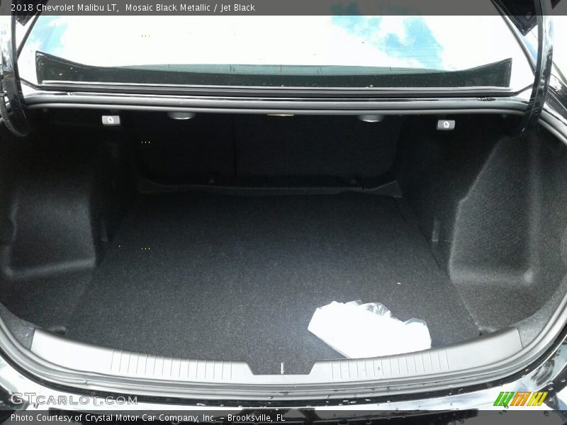 Mosaic Black Metallic / Jet Black 2018 Chevrolet Malibu LT