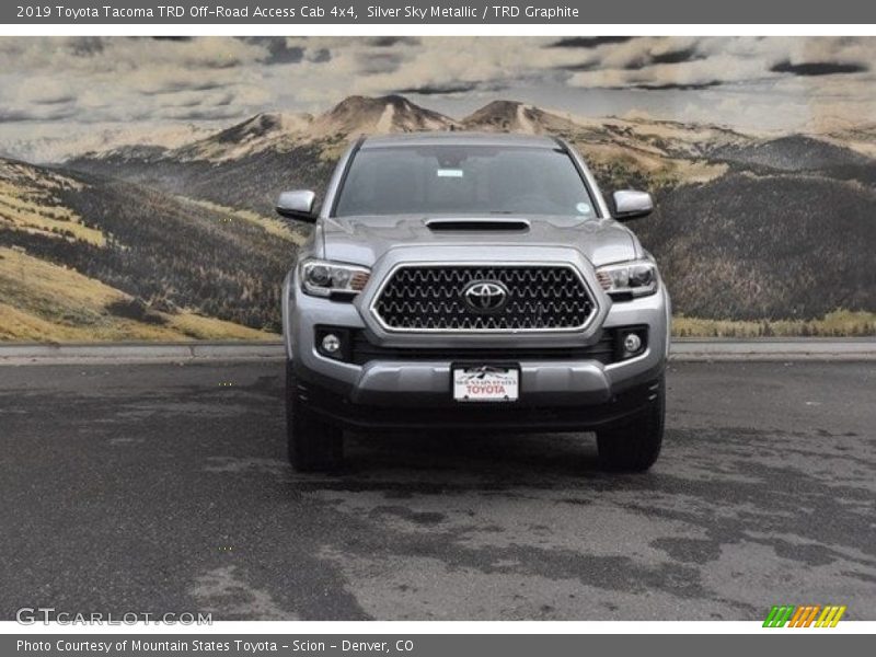Silver Sky Metallic / TRD Graphite 2019 Toyota Tacoma TRD Off-Road Access Cab 4x4