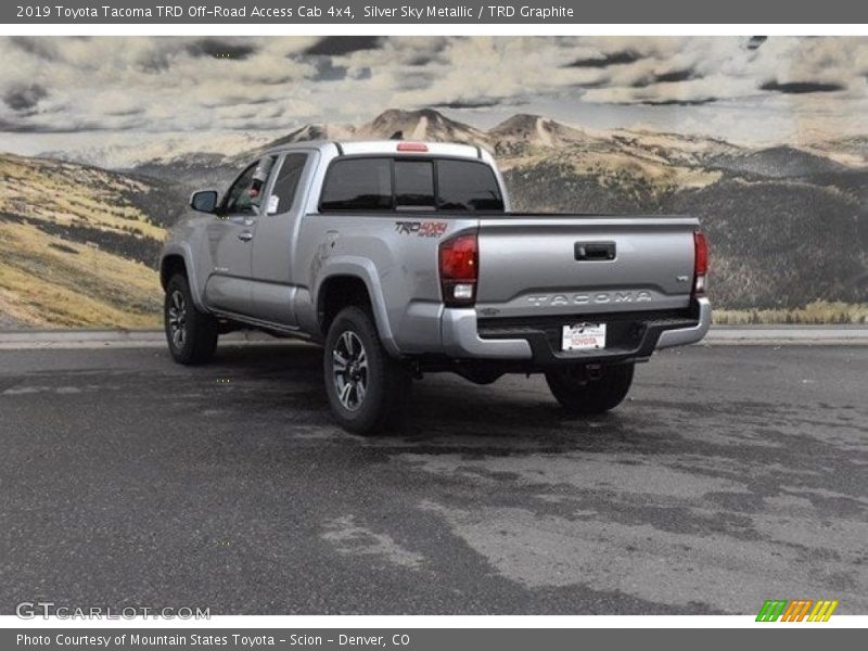 Silver Sky Metallic / TRD Graphite 2019 Toyota Tacoma TRD Off-Road Access Cab 4x4