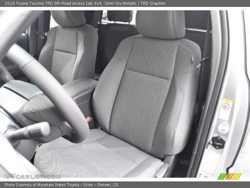 Silver Sky Metallic / TRD Graphite 2019 Toyota Tacoma TRD Off-Road Access Cab 4x4