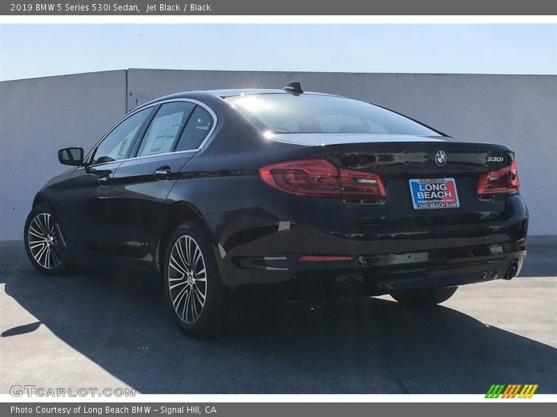 Jet Black / Black 2019 BMW 5 Series 530i Sedan