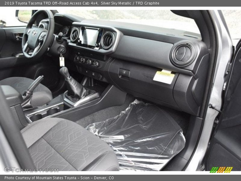 Dashboard of 2019 Tacoma TRD Off-Road Access Cab 4x4