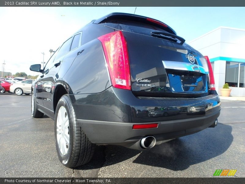 Black Ice Metallic / Shale/Ebony 2013 Cadillac SRX Luxury AWD
