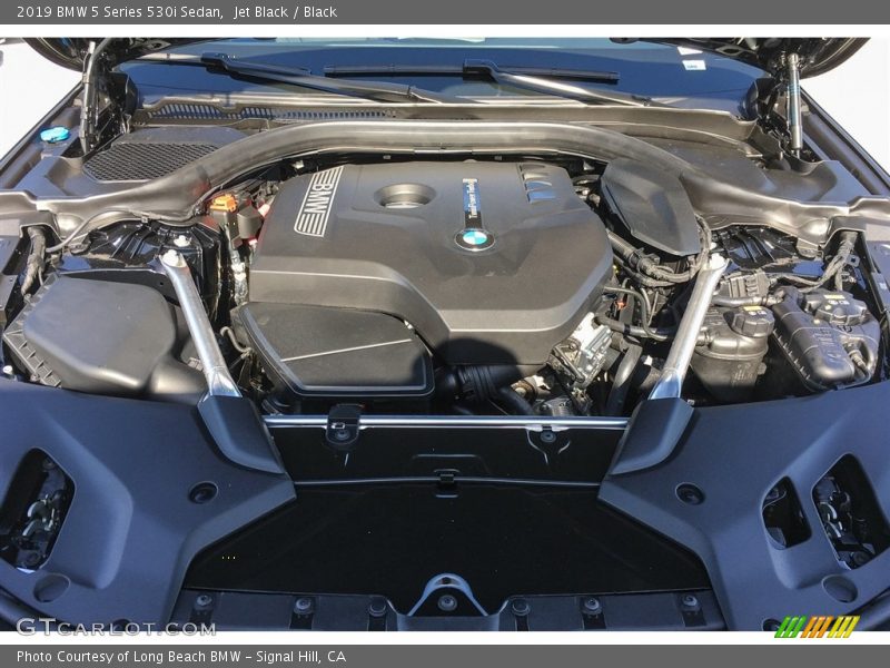 Jet Black / Black 2019 BMW 5 Series 530i Sedan