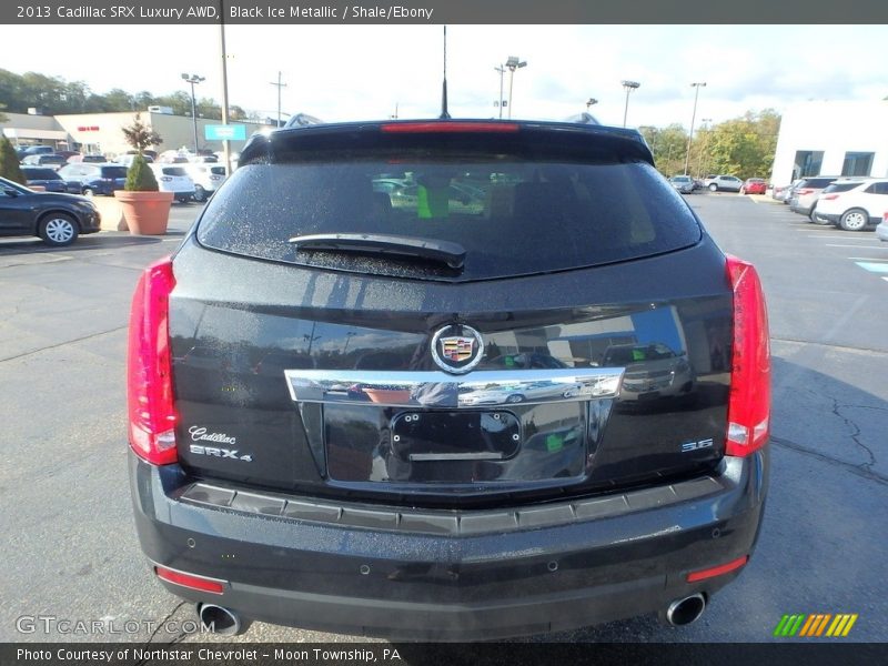 Black Ice Metallic / Shale/Ebony 2013 Cadillac SRX Luxury AWD