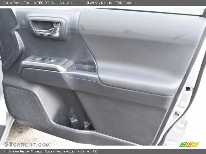 Silver Sky Metallic / TRD Graphite 2019 Toyota Tacoma TRD Off-Road Access Cab 4x4