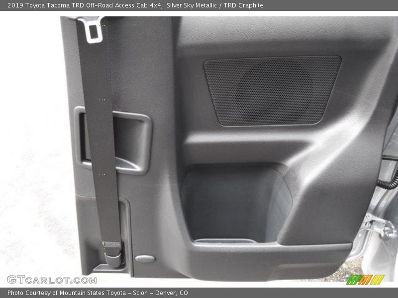Silver Sky Metallic / TRD Graphite 2019 Toyota Tacoma TRD Off-Road Access Cab 4x4
