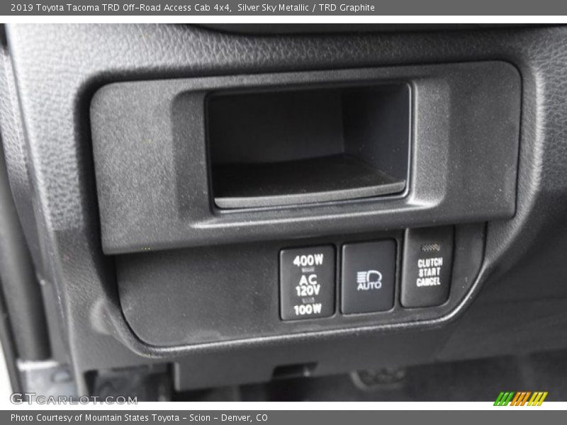 Silver Sky Metallic / TRD Graphite 2019 Toyota Tacoma TRD Off-Road Access Cab 4x4