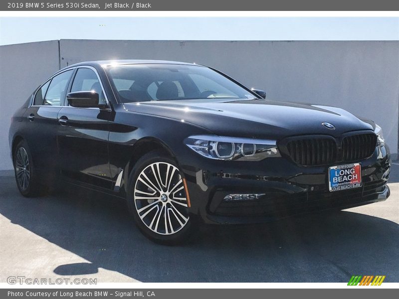 Jet Black / Black 2019 BMW 5 Series 530i Sedan