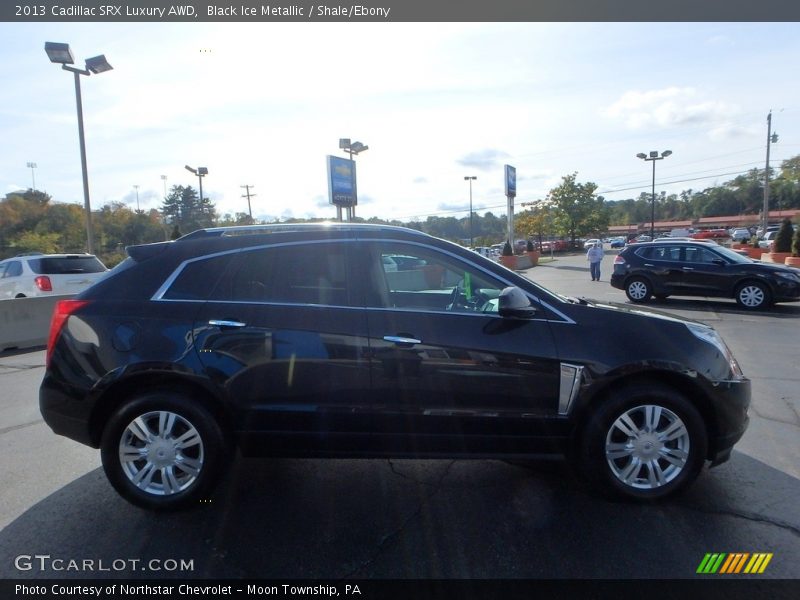 Black Ice Metallic / Shale/Ebony 2013 Cadillac SRX Luxury AWD