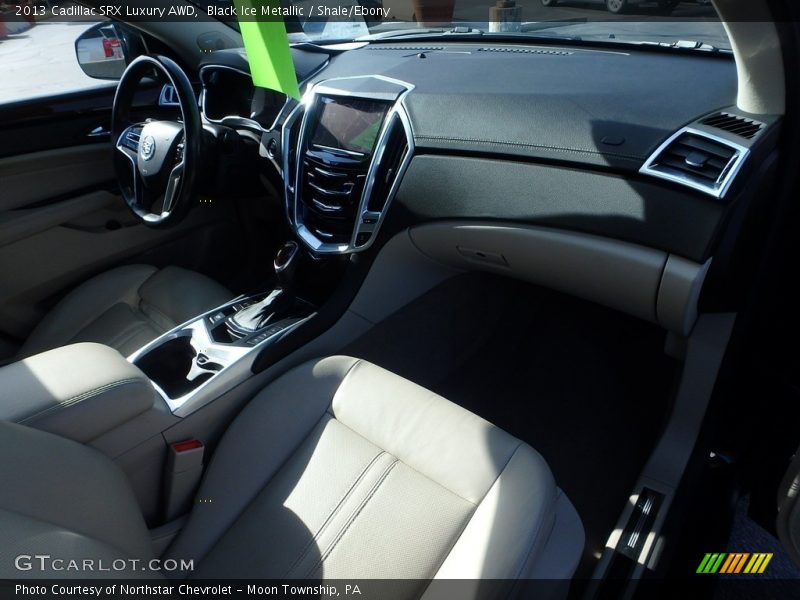 Black Ice Metallic / Shale/Ebony 2013 Cadillac SRX Luxury AWD