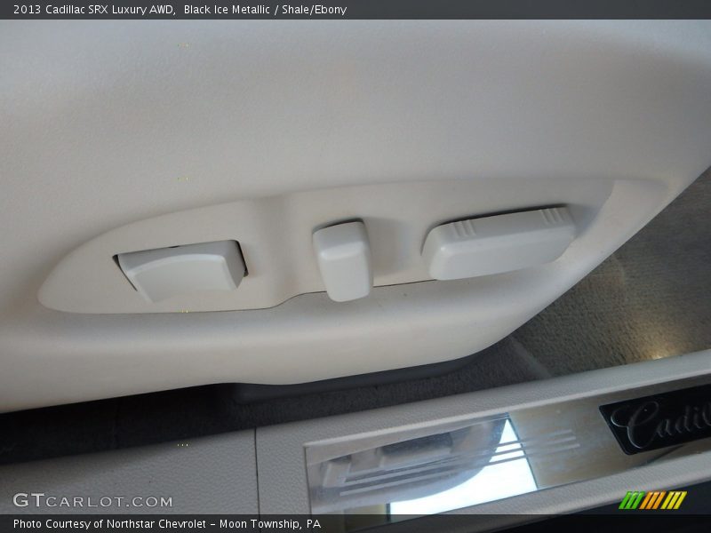 Black Ice Metallic / Shale/Ebony 2013 Cadillac SRX Luxury AWD