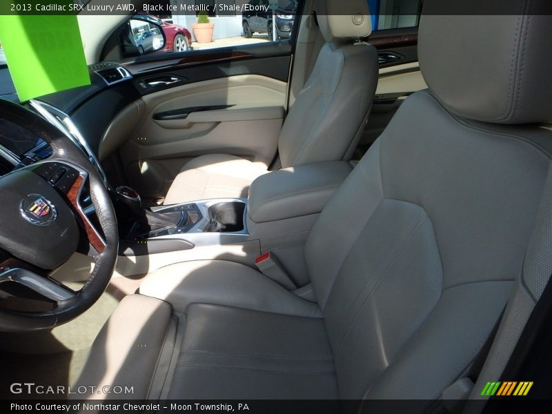 Black Ice Metallic / Shale/Ebony 2013 Cadillac SRX Luxury AWD