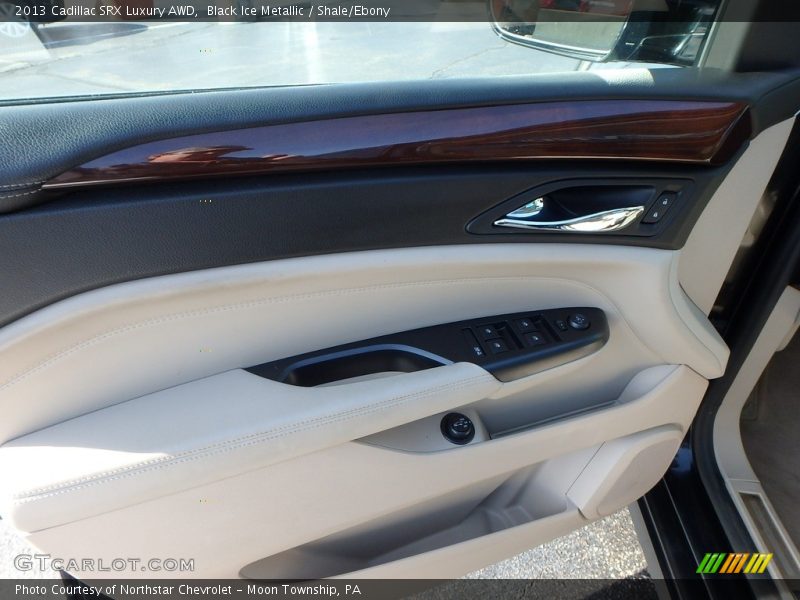 Black Ice Metallic / Shale/Ebony 2013 Cadillac SRX Luxury AWD