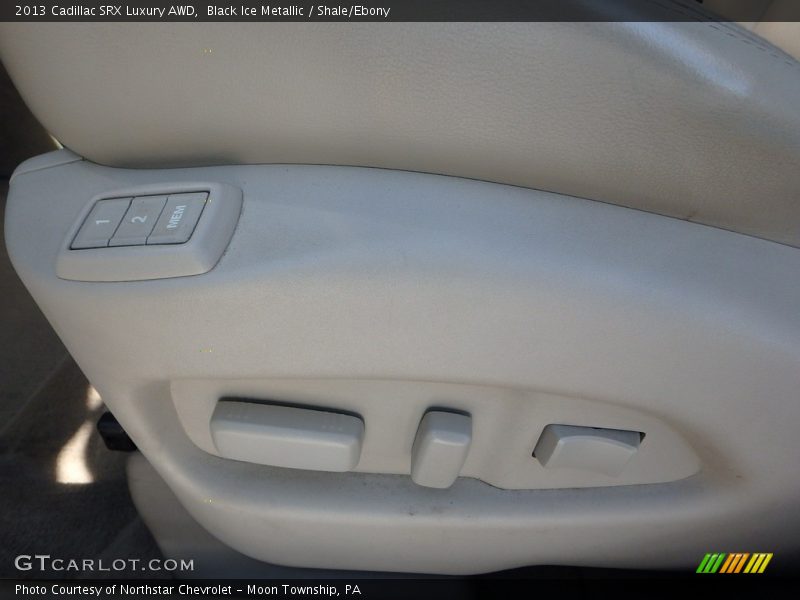 Black Ice Metallic / Shale/Ebony 2013 Cadillac SRX Luxury AWD