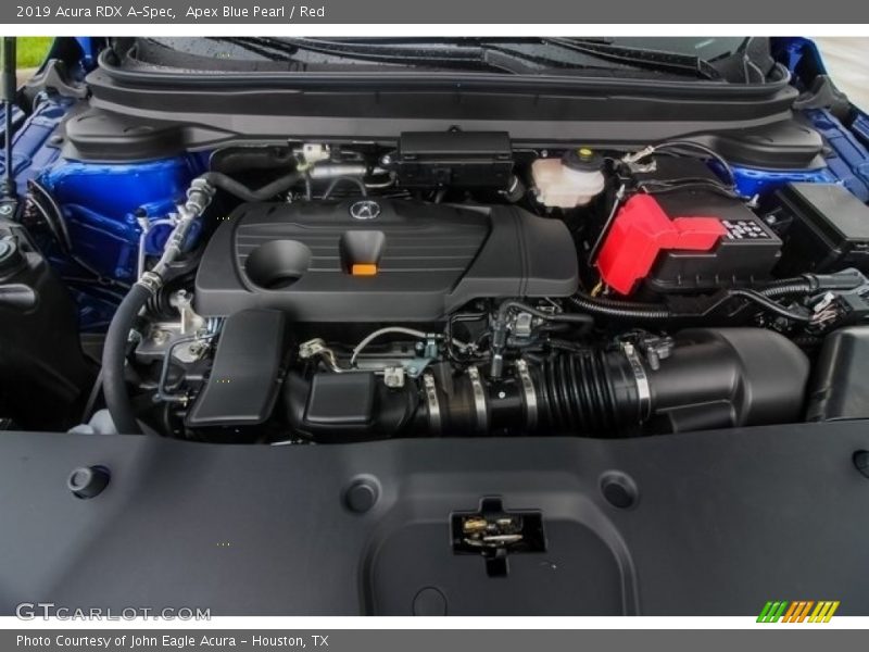 Apex Blue Pearl / Red 2019 Acura RDX A-Spec
