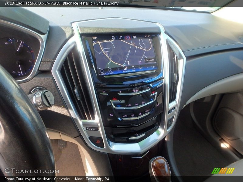 Black Ice Metallic / Shale/Ebony 2013 Cadillac SRX Luxury AWD