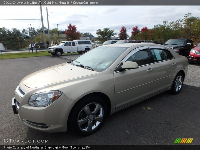 Gold Mist Metallic / Cocoa/Cashmere 2011 Chevrolet Malibu LT