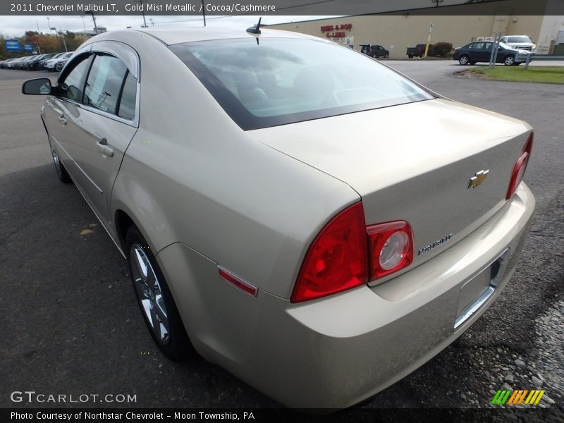 Gold Mist Metallic / Cocoa/Cashmere 2011 Chevrolet Malibu LT