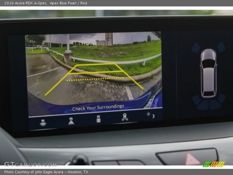Apex Blue Pearl / Red 2019 Acura RDX A-Spec