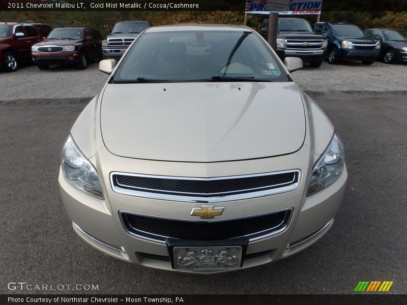 Gold Mist Metallic / Cocoa/Cashmere 2011 Chevrolet Malibu LT