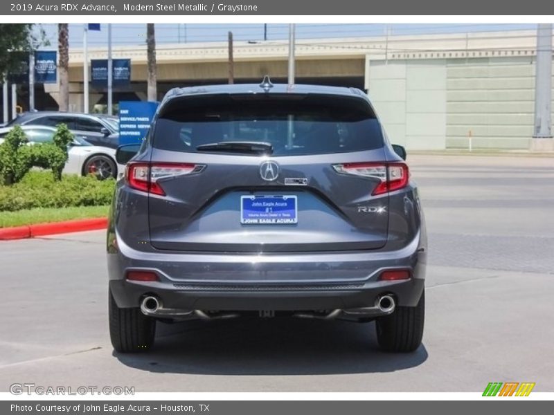 Modern Steel Metallic / Graystone 2019 Acura RDX Advance