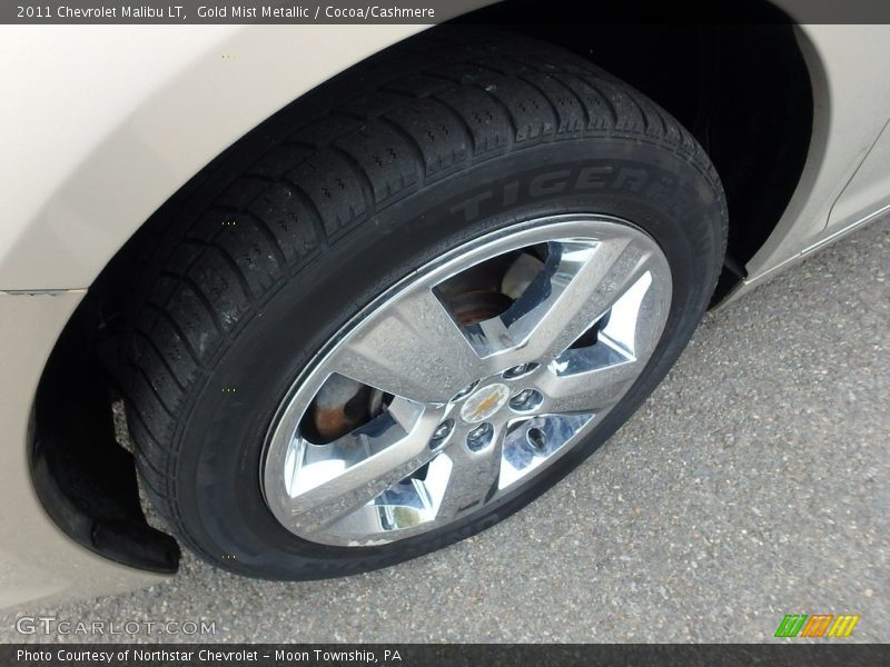 Gold Mist Metallic / Cocoa/Cashmere 2011 Chevrolet Malibu LT