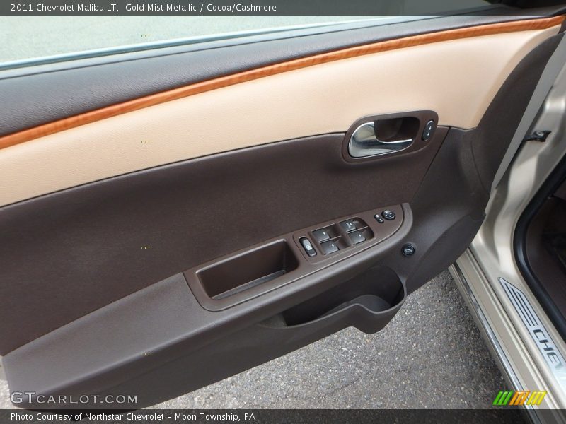 Gold Mist Metallic / Cocoa/Cashmere 2011 Chevrolet Malibu LT